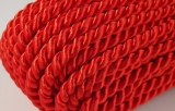 Točená šnúra červená  Ø 6,5 mm
