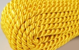 Točená šnúra žltá  Ø 6,5 mm